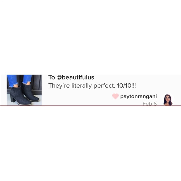 NIB Tan Rugged Sole Chunky Heel Ankle Booties - Picture 8 of 8